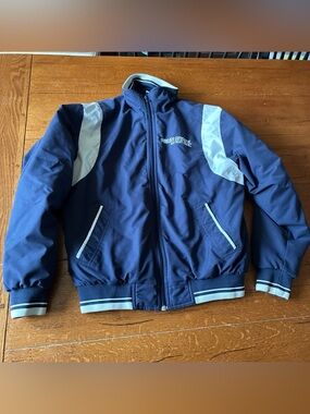 Penn State Navy Blue and White Athletic Jacket